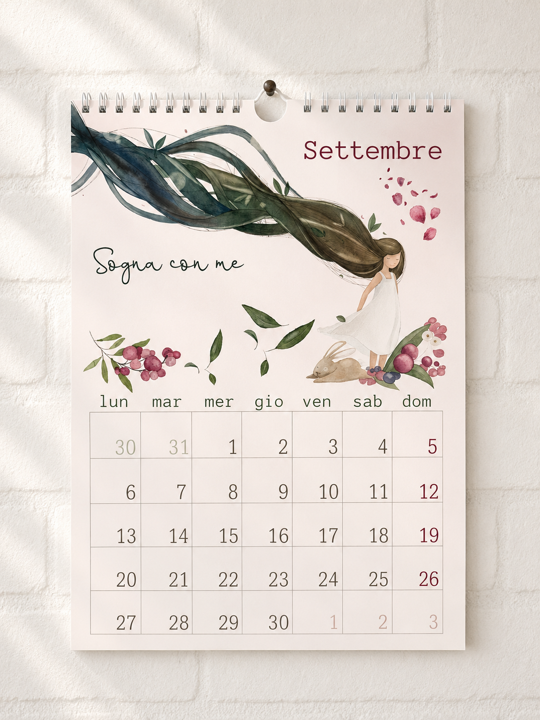 Calendario da Parete I colori di Laura 2027