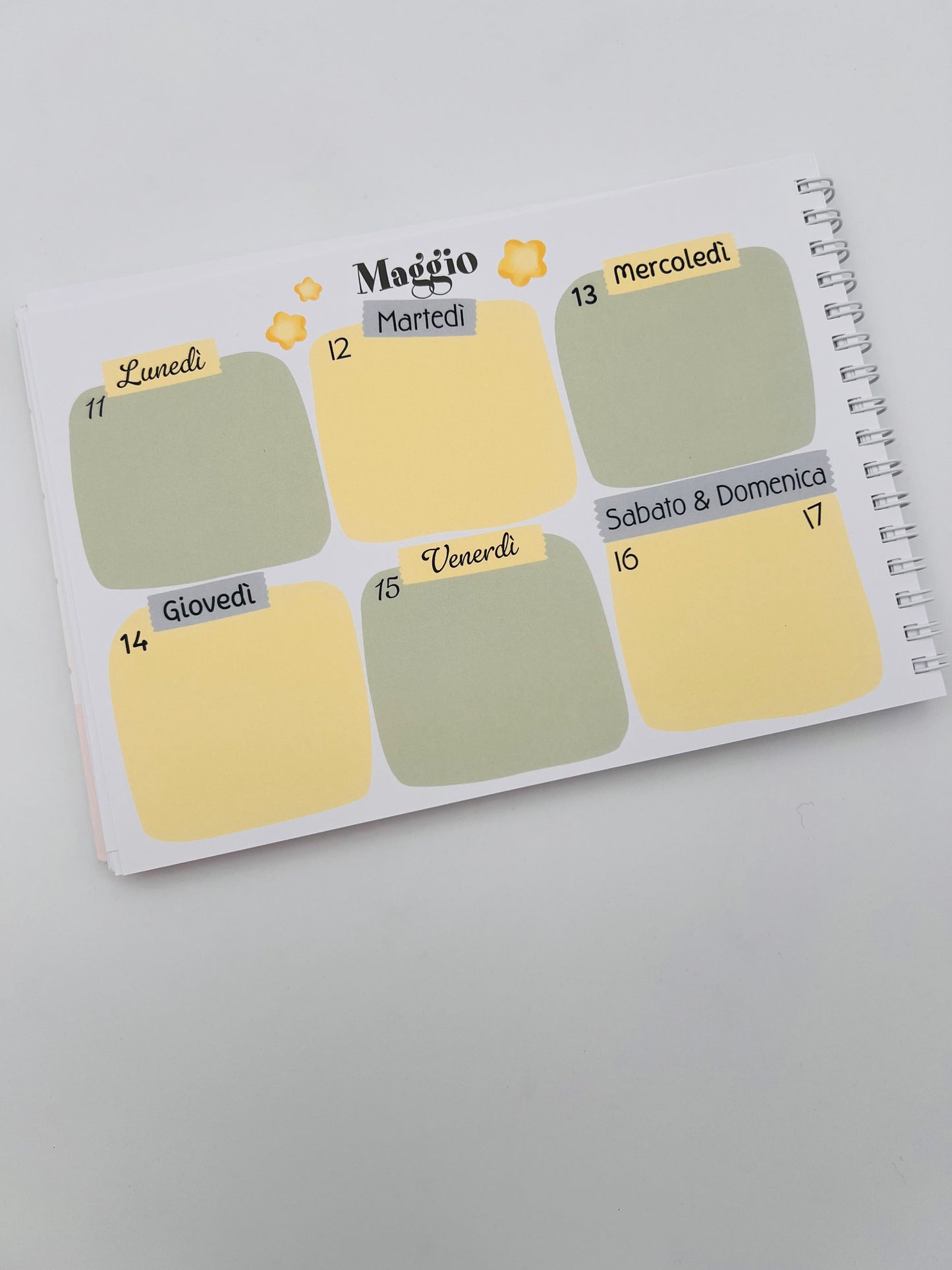 Agende settimanale delle Bubine 2026