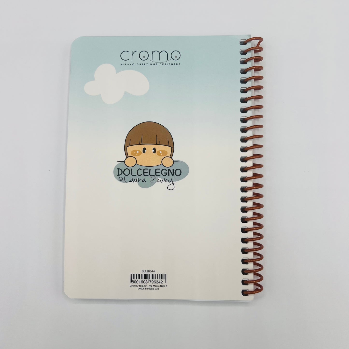 Notebook con spirale Bubine