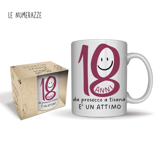 Tazza 18 anni