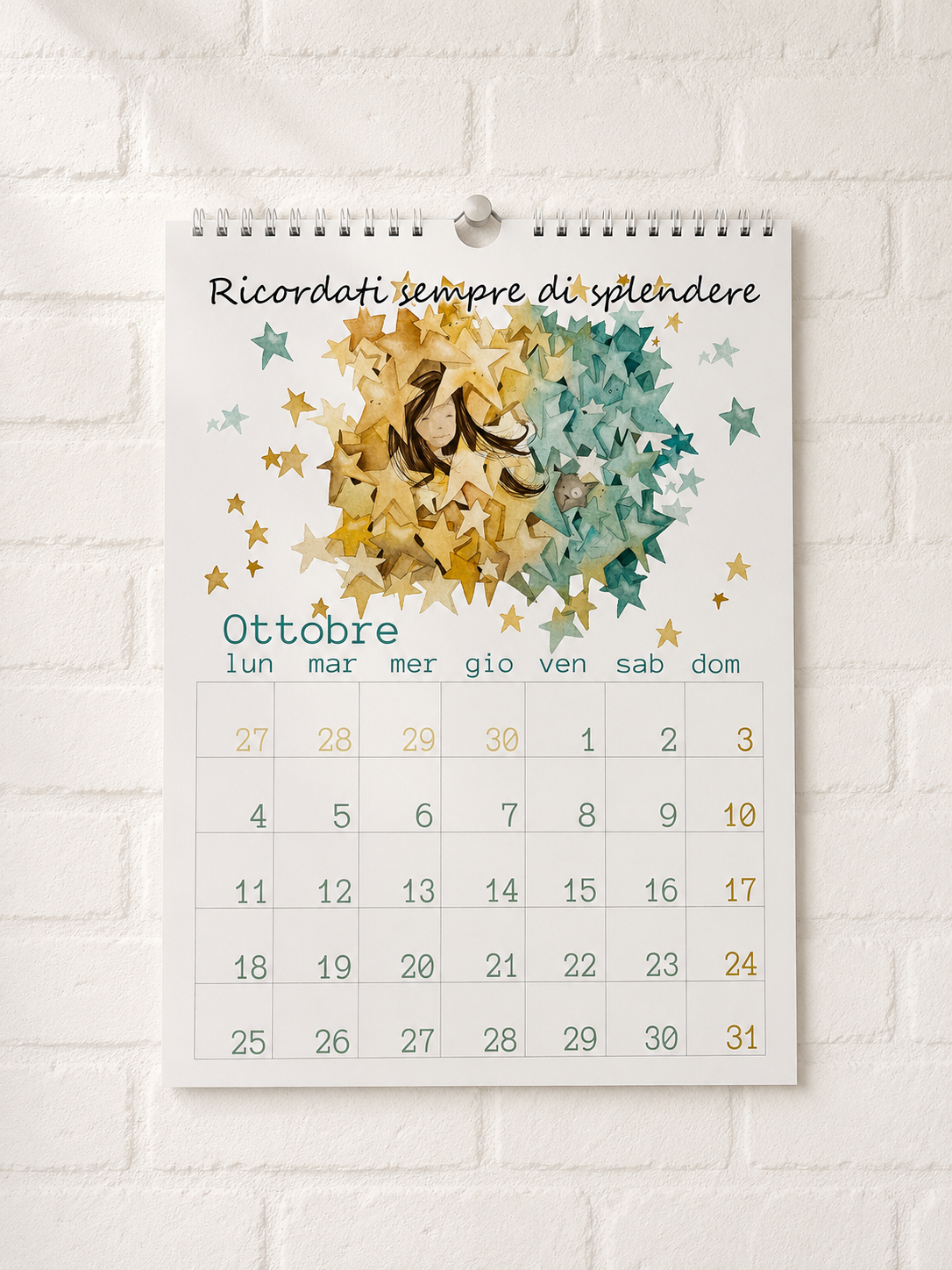 Calendario da Parete I colori di Laura 2027