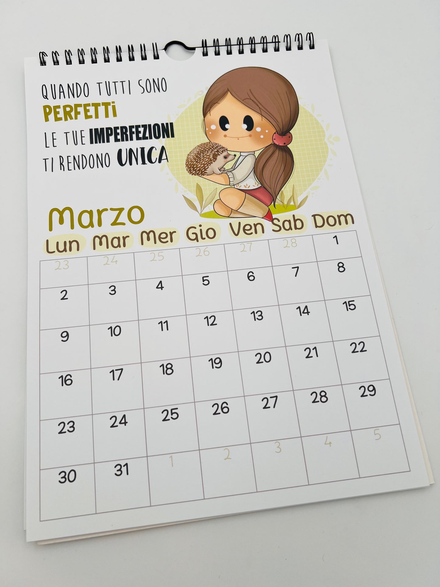 Calendario delle Bubine 2026