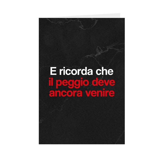 Biglietto d'auguri Compleanno Il Milanese Imbruttito