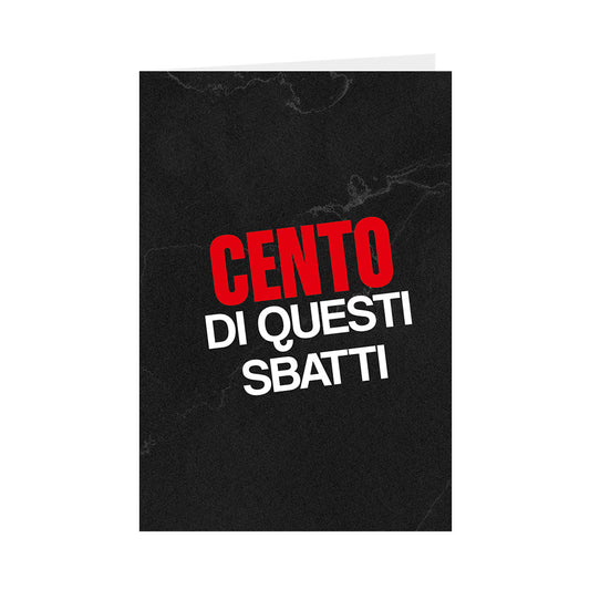 Biglietto d'auguri Compleanno Il Milanese Imbruttito