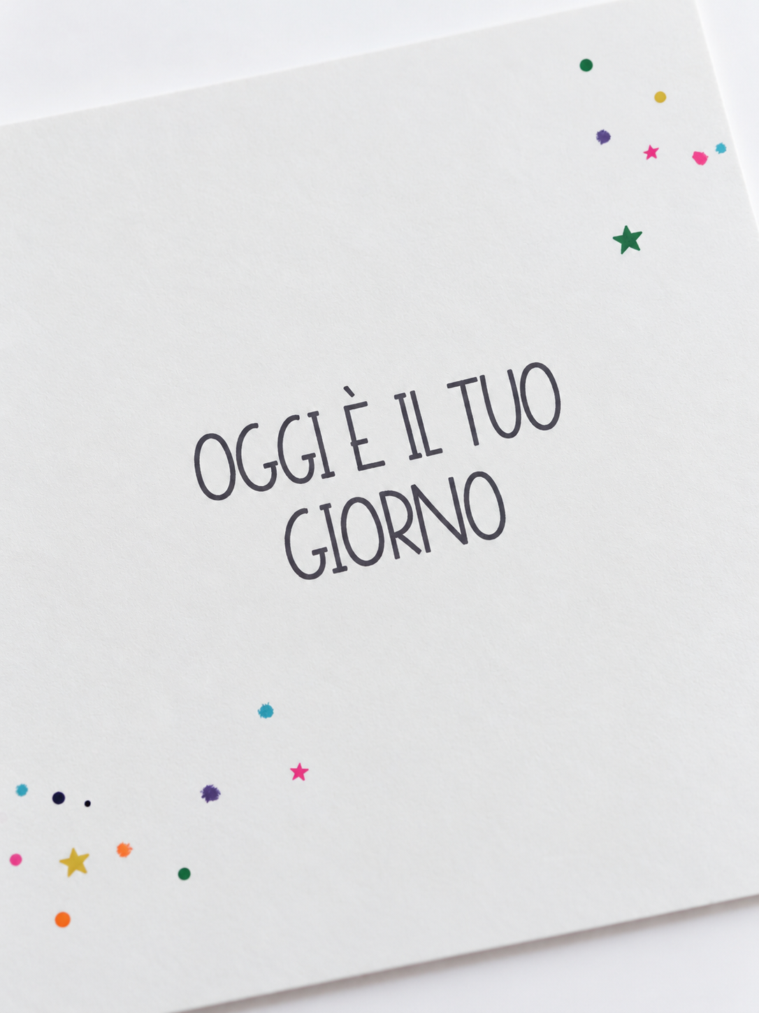 Biglietto Compleanno Gold