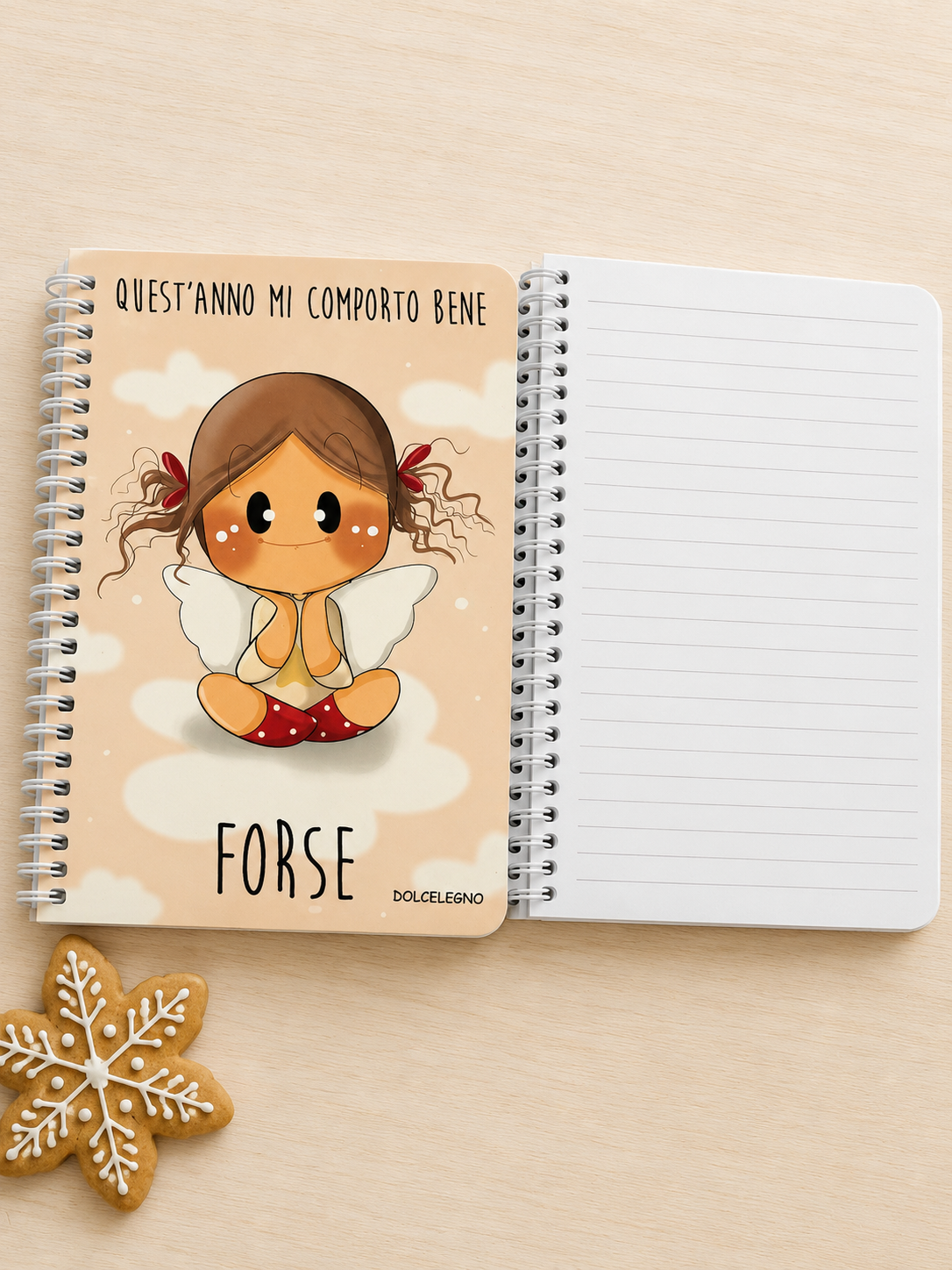 Notebook di Natale delle Bubine Dolcelegno