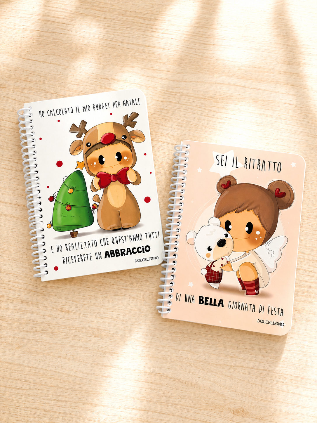 Notebook di Natale delle Bubine Dolcelegno