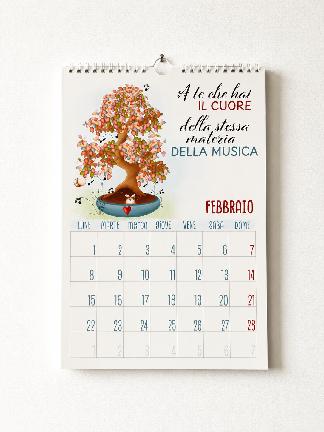 Calendario da Parete Debora Bee 2027