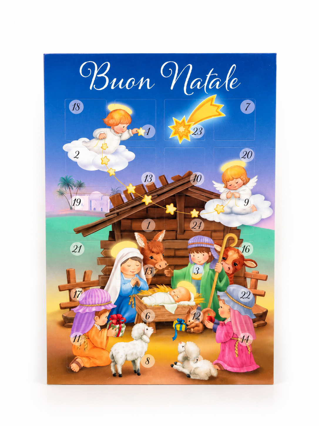 Calendario dell'Avvento da tavolo