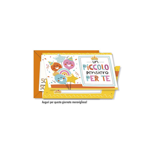 Biglietto d'auguri Compleanno porta-soldi