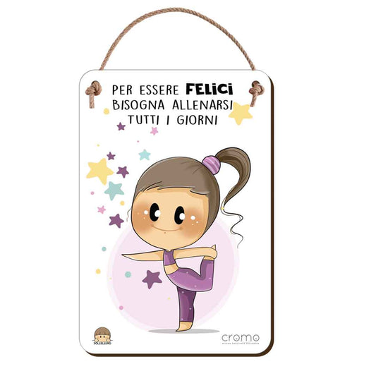 Targhetta di legno delle Bubine