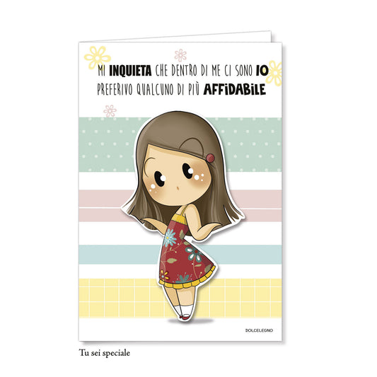 Biglietto d'auguri delle Bubine