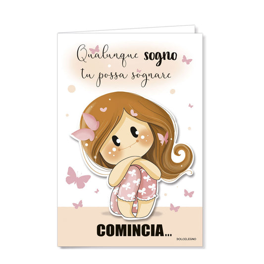 Biglietto d'auguri delle Bubine