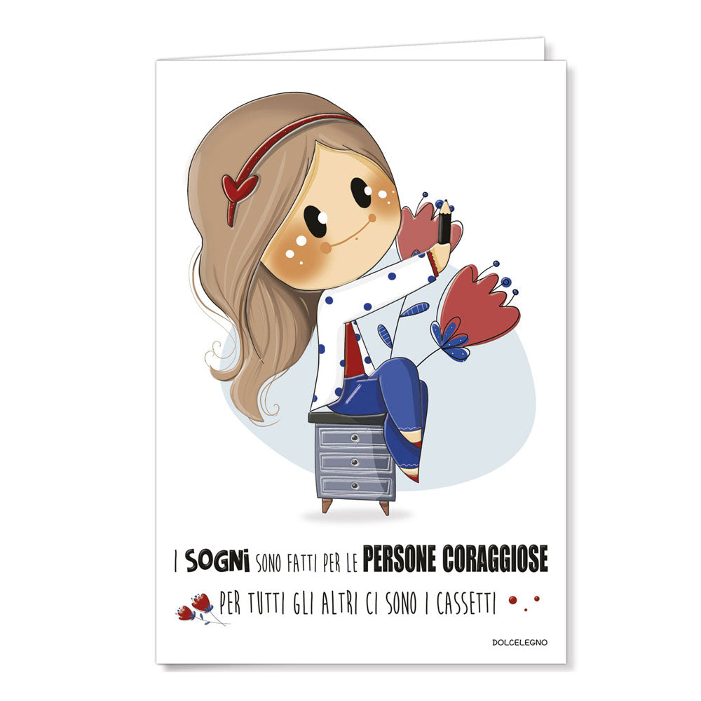 Biglietto d'auguri delle Bubine