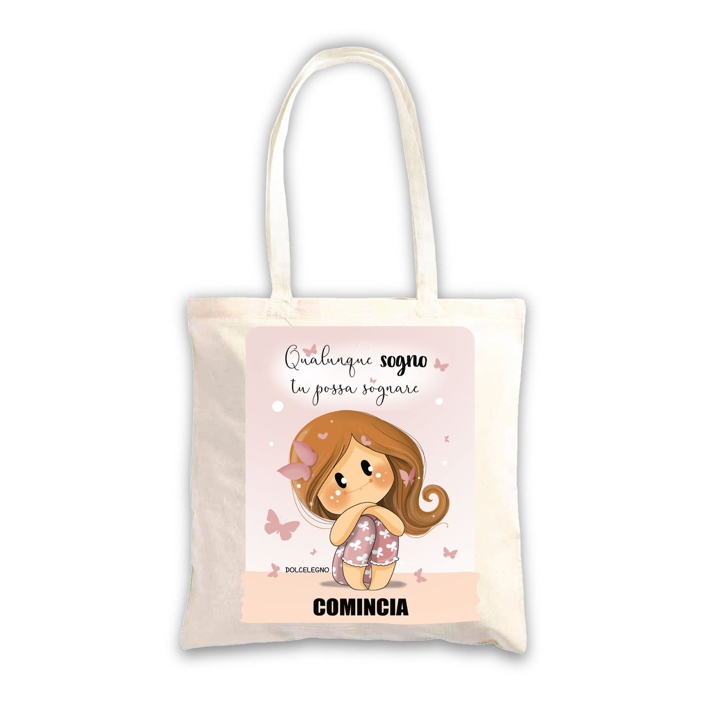 Borsa in tessuto Bubine