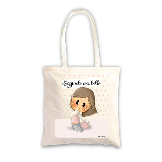 Borsa in tessuto Bubine