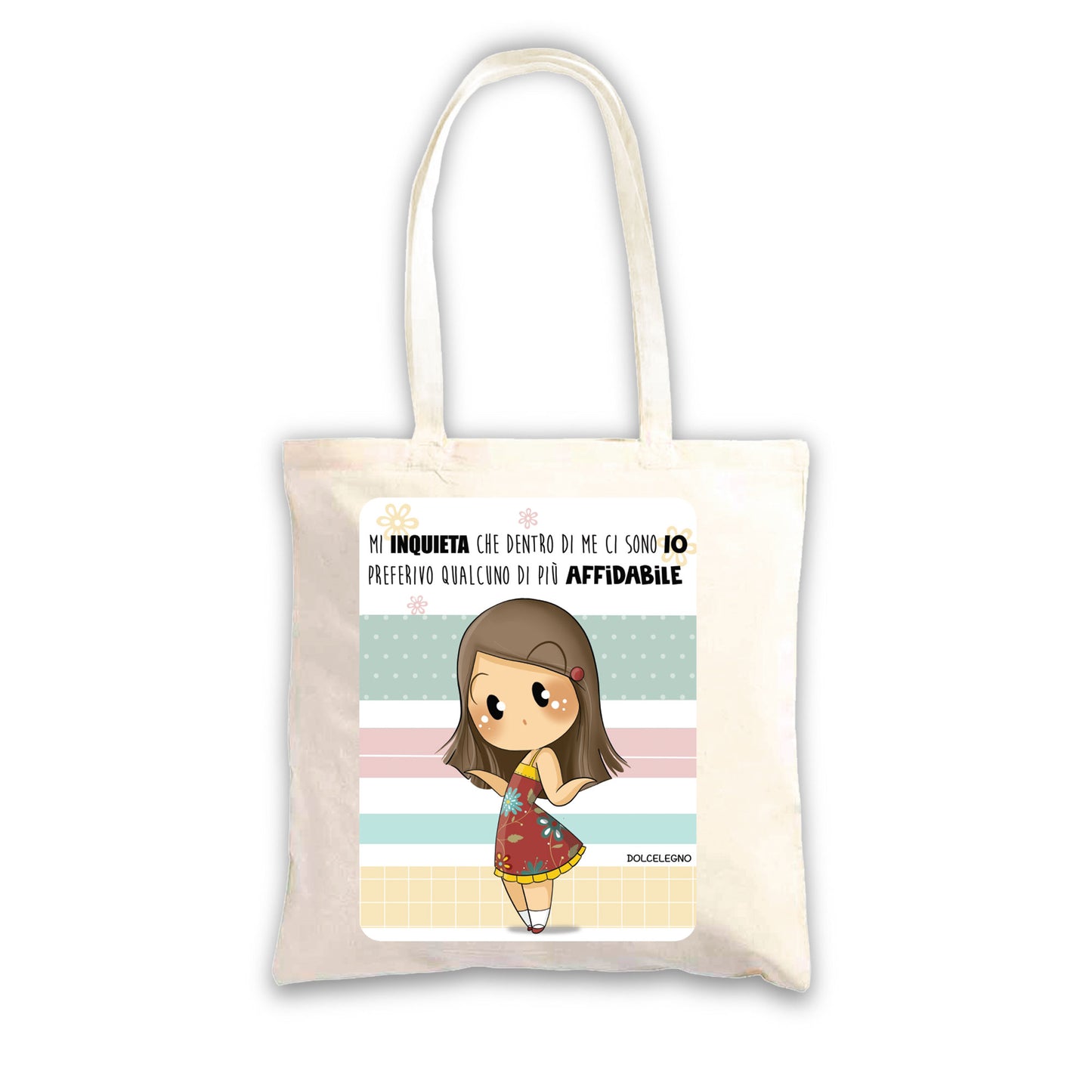 Borsa in tessuto Bubine