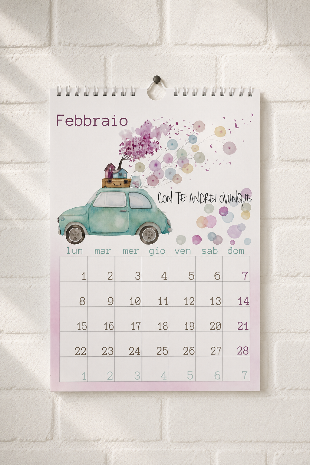 Calendario da Parete I colori di Laura 2027