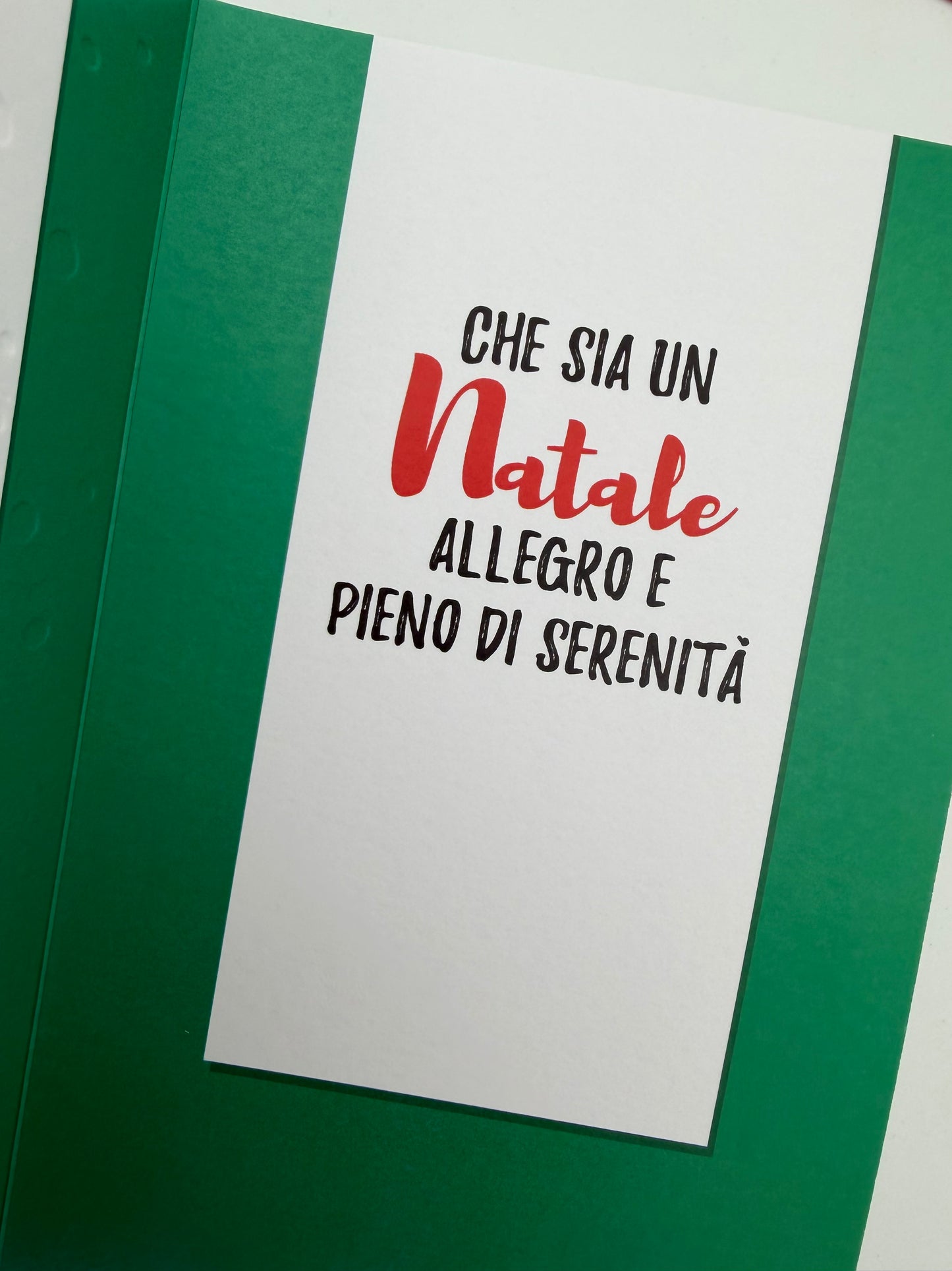 Biglietto d'auguri di Natale dei Puffi