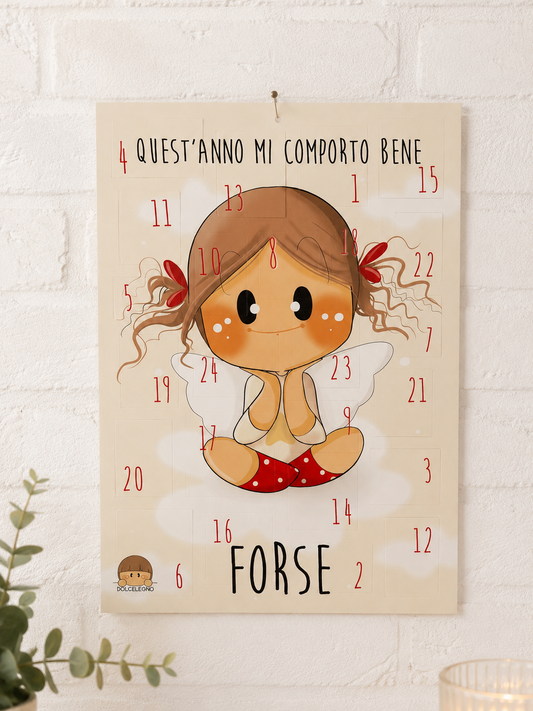 Il Calendario dell'Avvento da parete delle Bubine