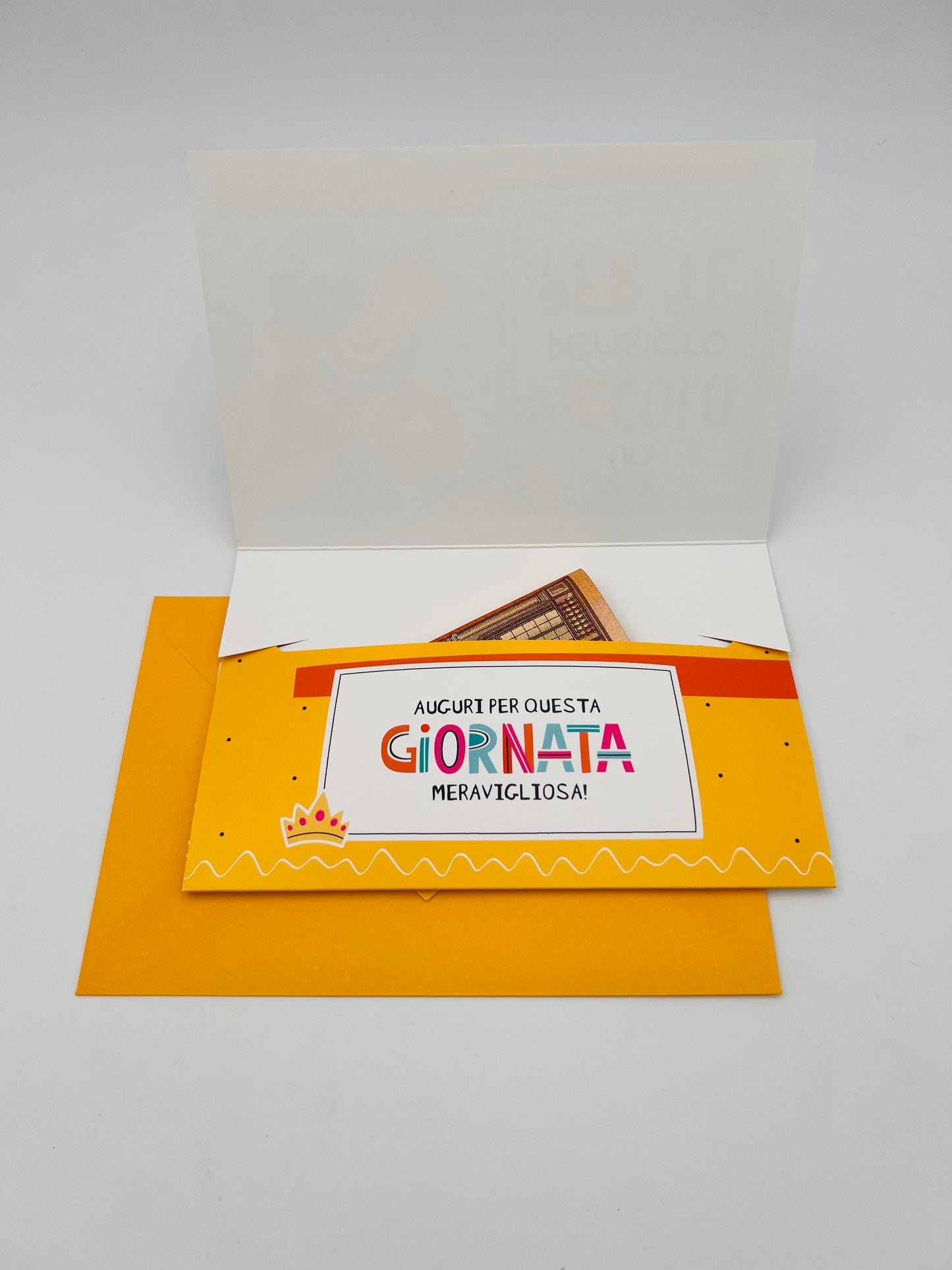 Biglietto d'auguri Compleanno porta-soldi