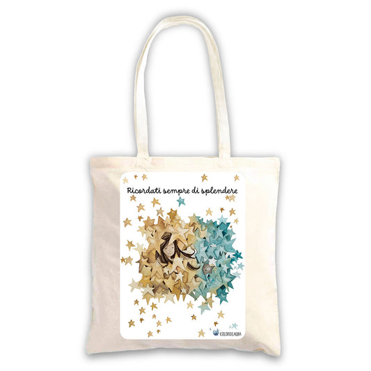 Borsa in tessuto I colori di Laura