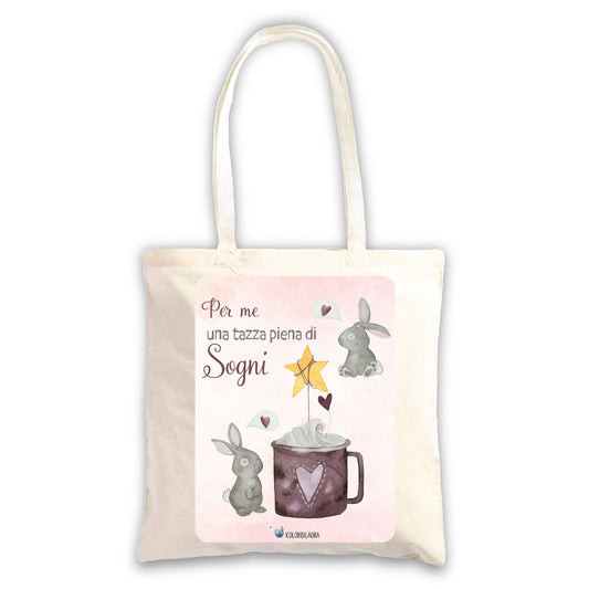 Borsa in tessuto I colori di Laura