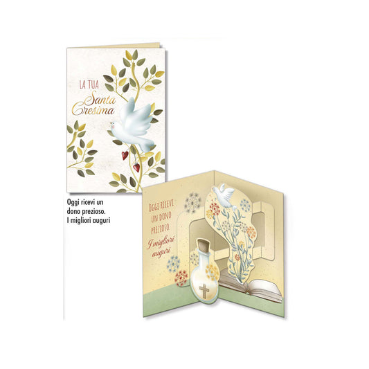 Biglietto d'auguri Cresima