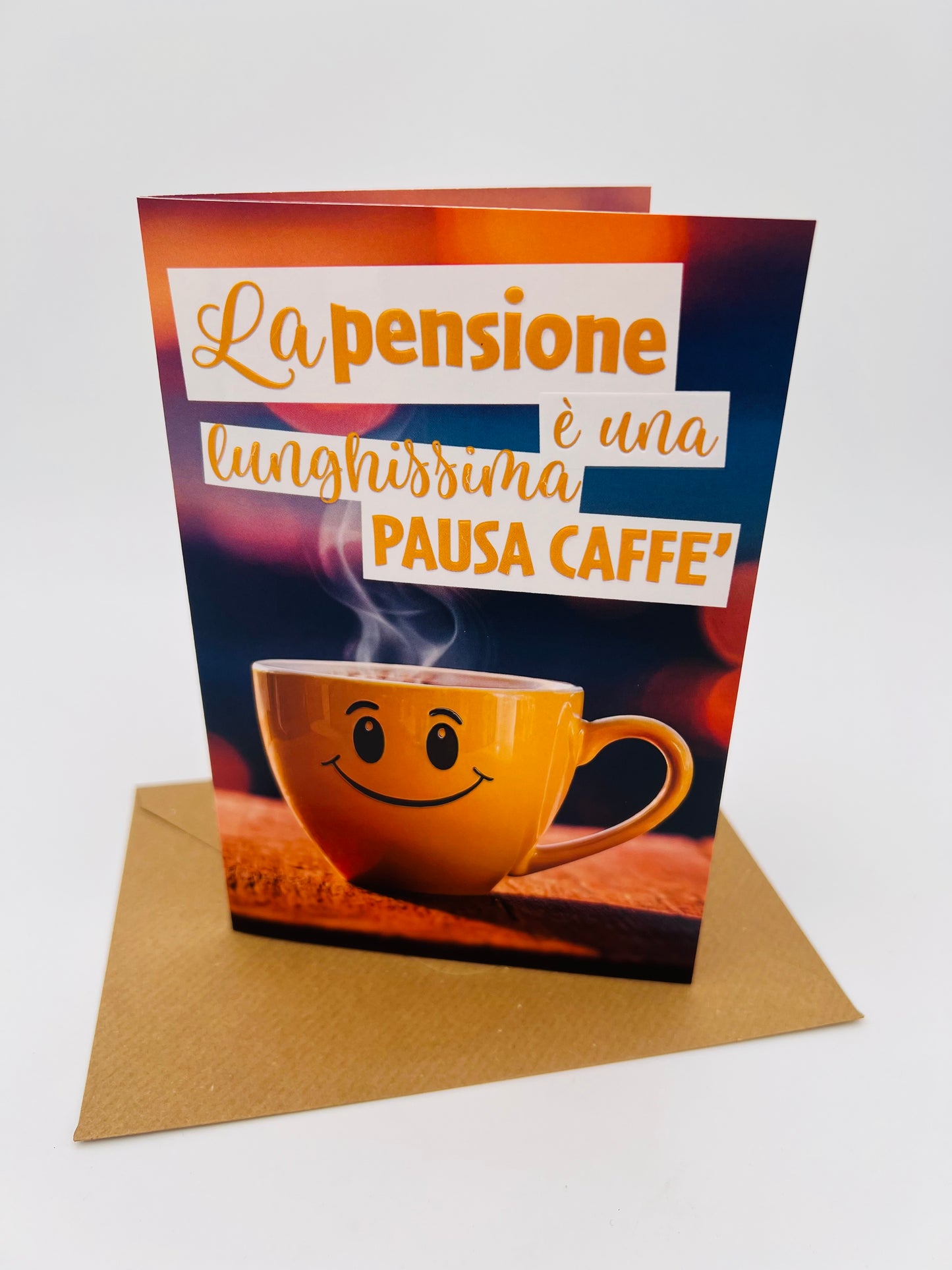 Biglietto d'auguri Pensione