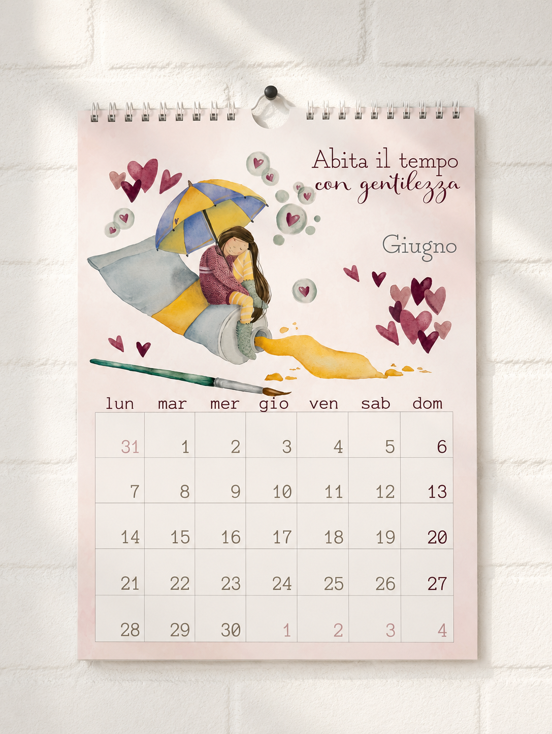 Calendario da Parete I colori di Laura 2027