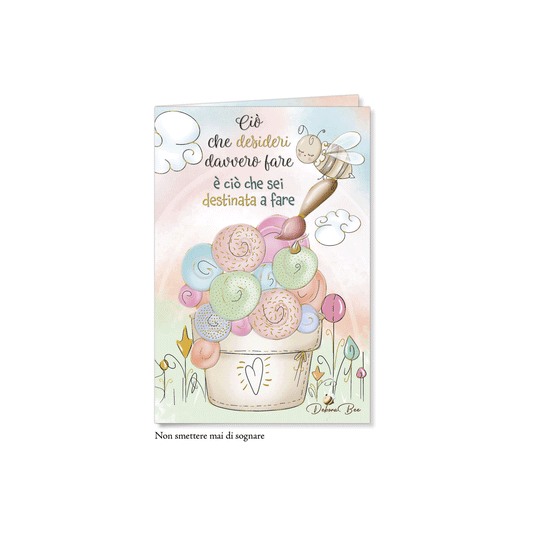 Biglietto d'auguri Debora Bee