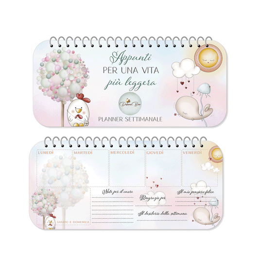 Planner settimanale Debora Bee