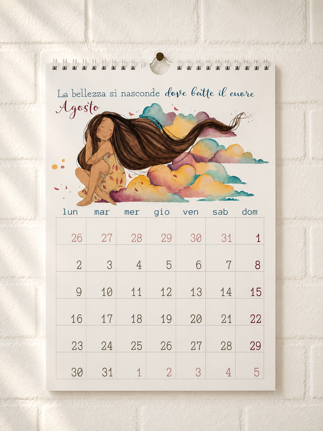 Calendario da Parete I colori di Laura 2027