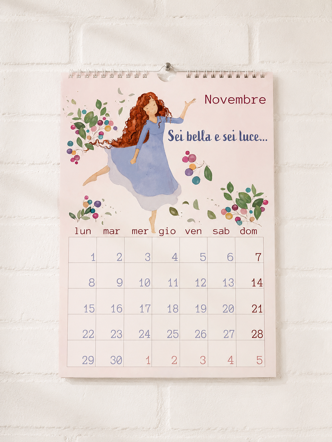 Calendario da Parete I colori di Laura 2027