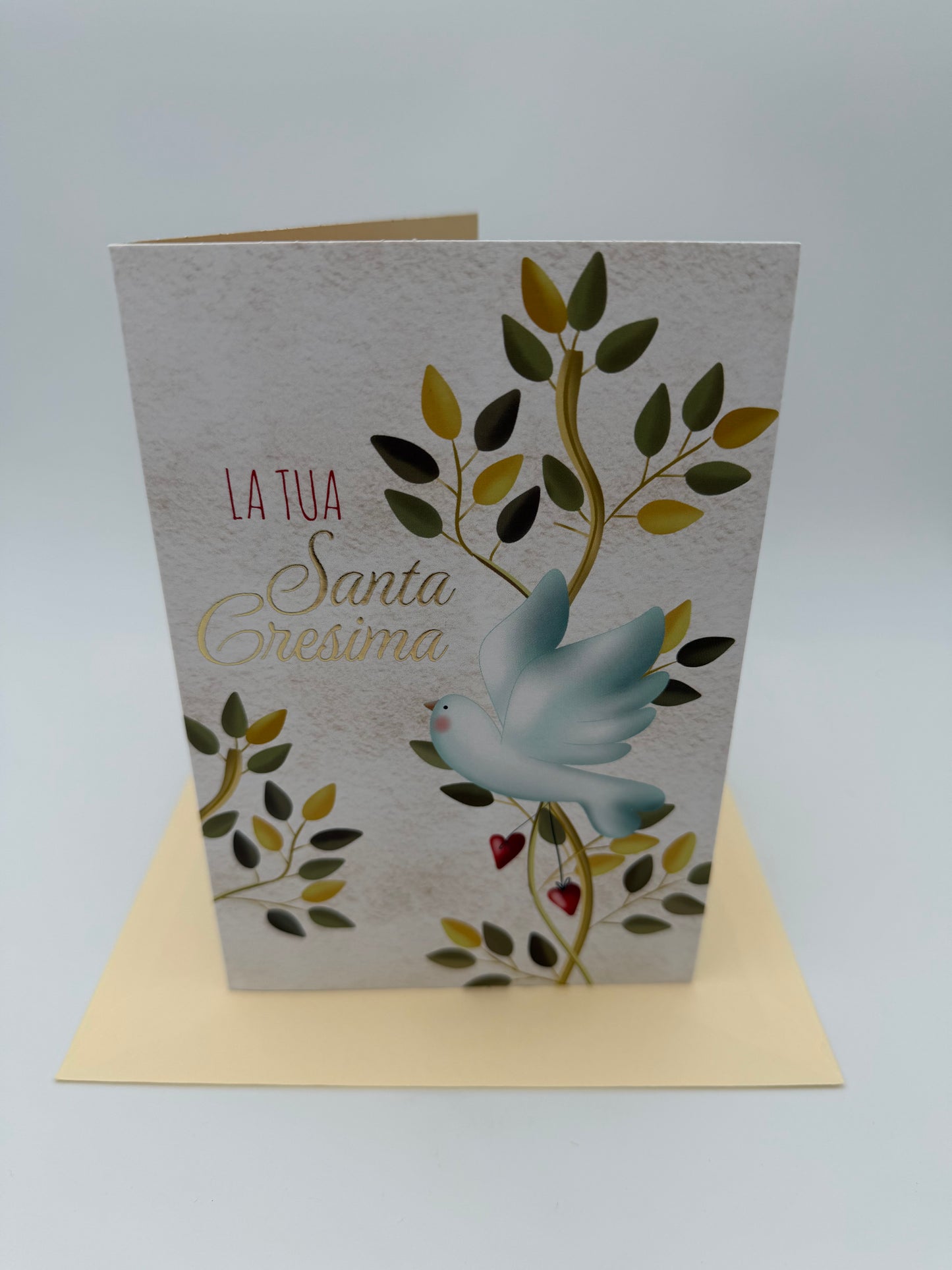 Biglietto d'auguri Cresima