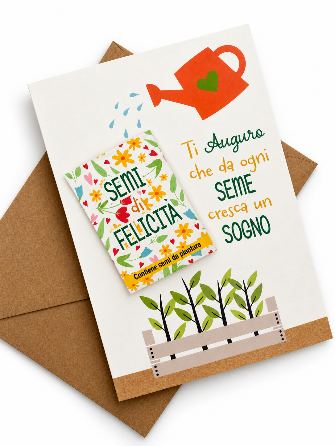 Biglietto Coltiva la felicità