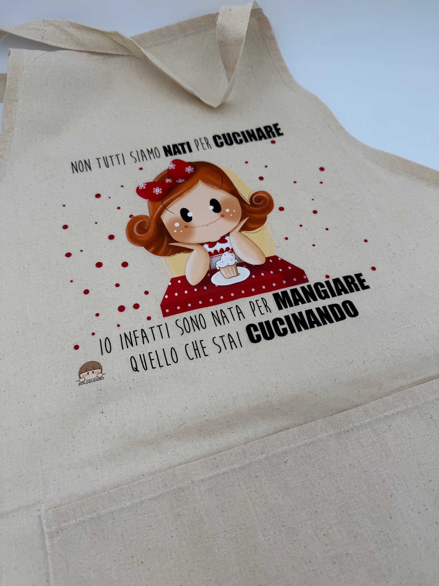 Grembiule da cucina delle Bubine Dolcelegno