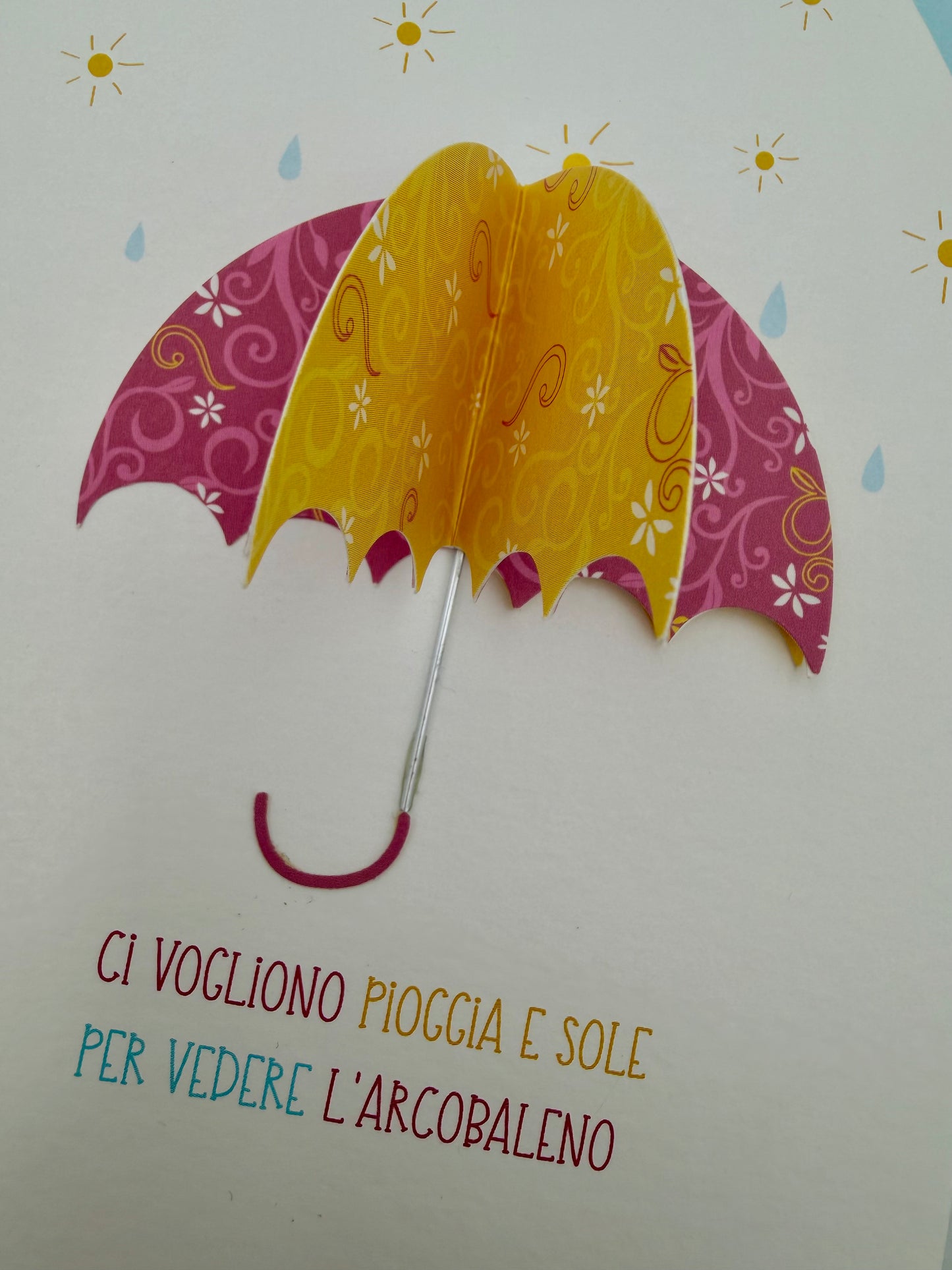 Biglietto d'auguri motivazionale