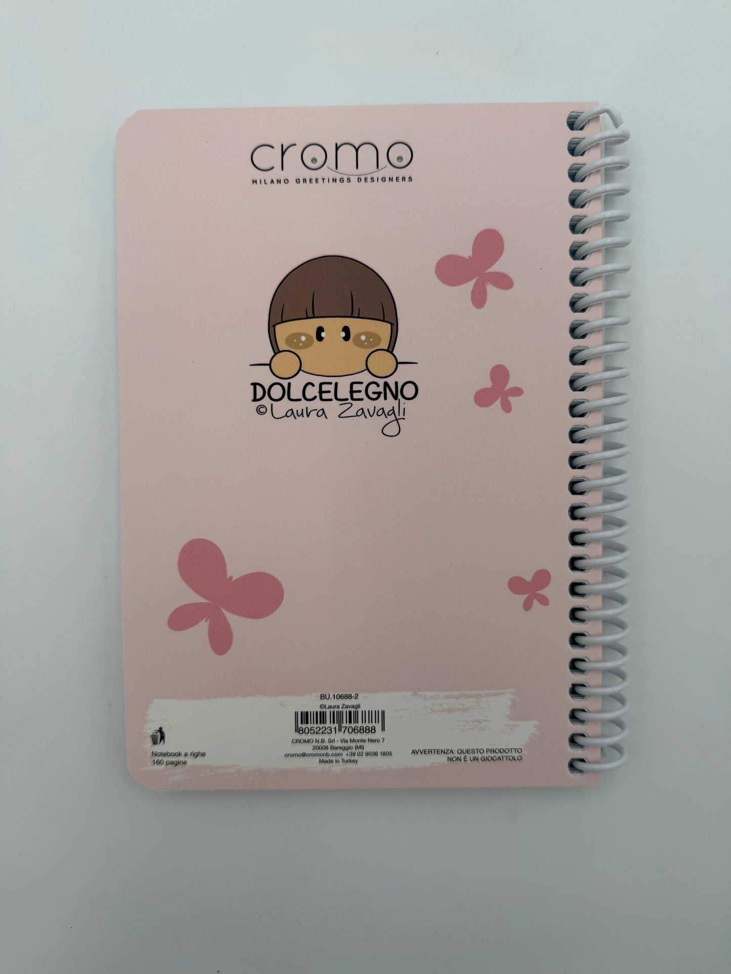 Notebook con spirale Bubine