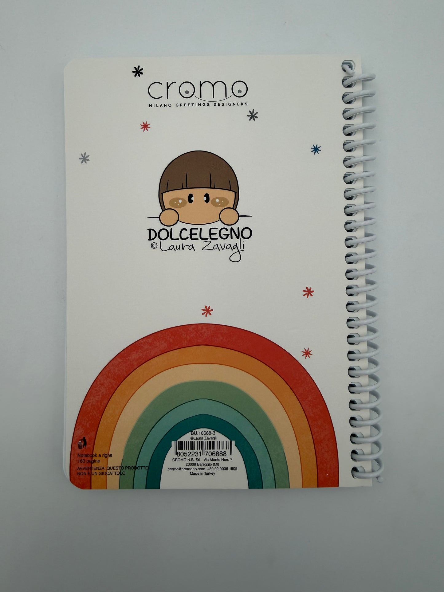 Notebook con spirale Bubine