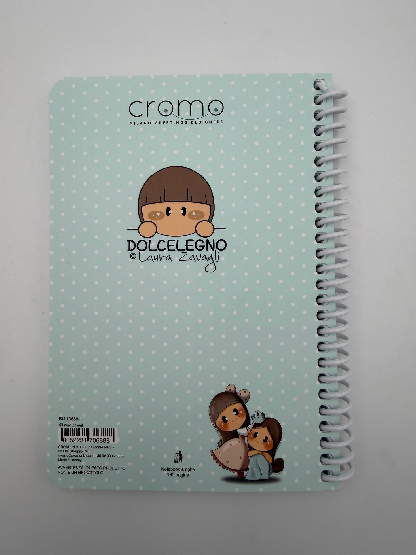 Notebook con spirale Bubine