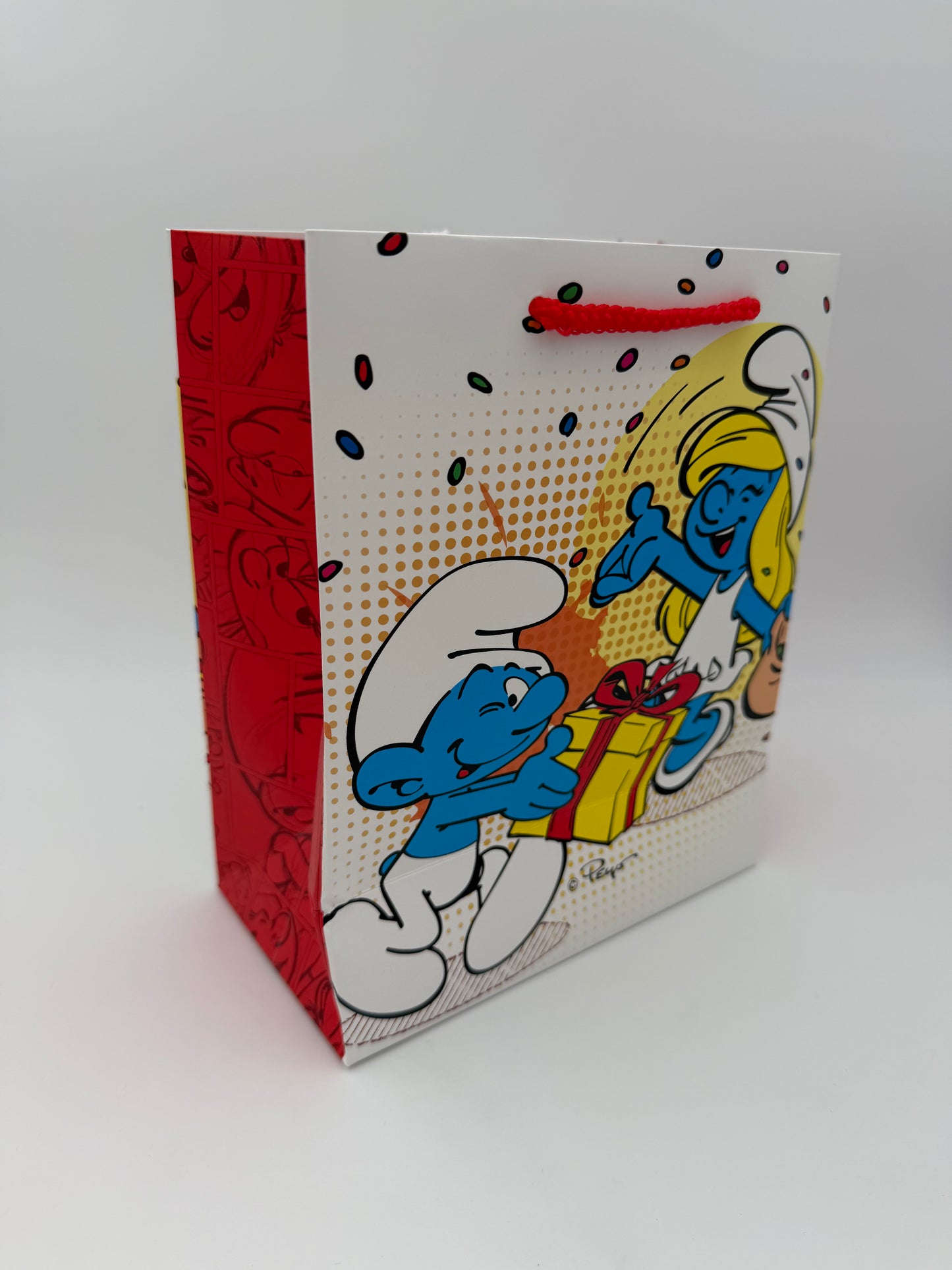 Shopper di carta Puffi