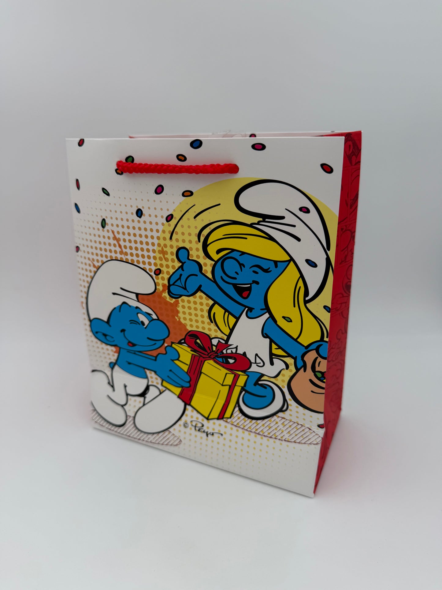 Shopper di carta Puffi