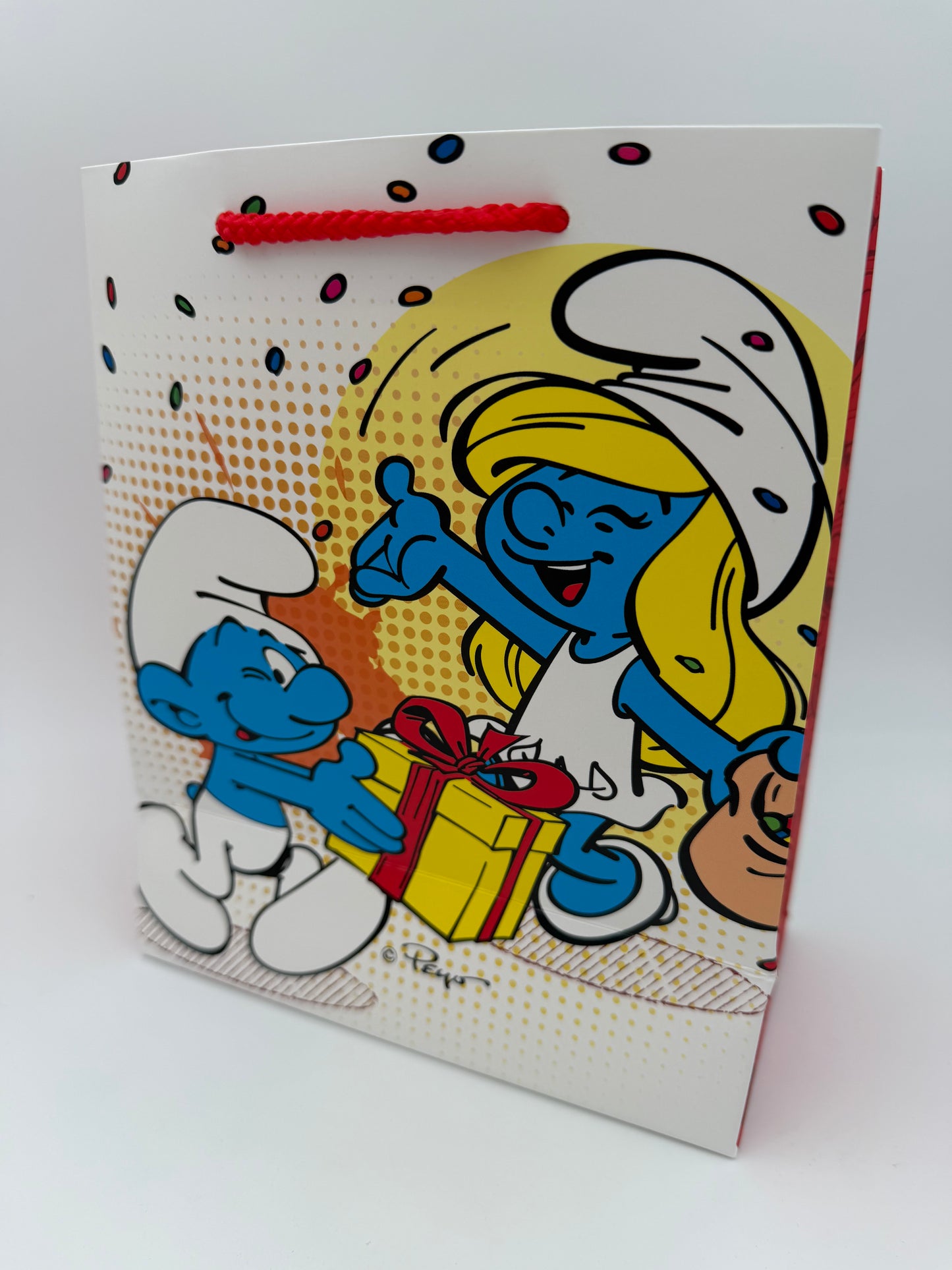 Shopper di carta Puffi