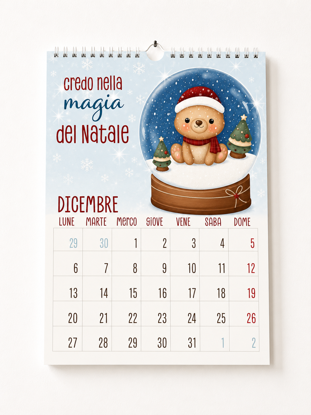 Calendario da Parete Debora Bee 2027