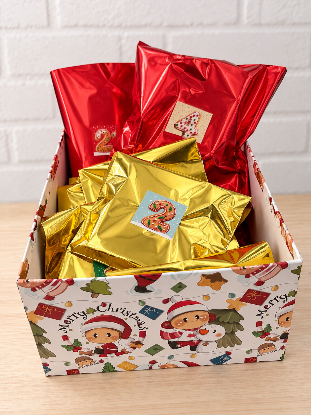 L'Avvento delle Bubine Dolcelegno con 25 regalini
