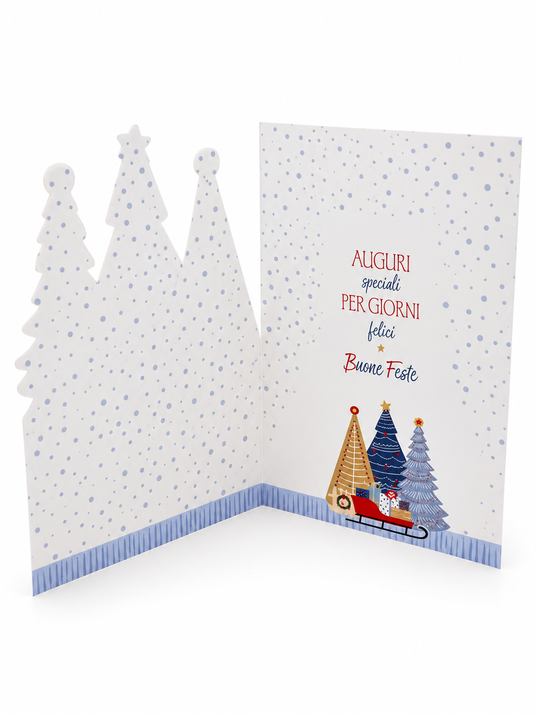 Biglietto di Natale sagomato