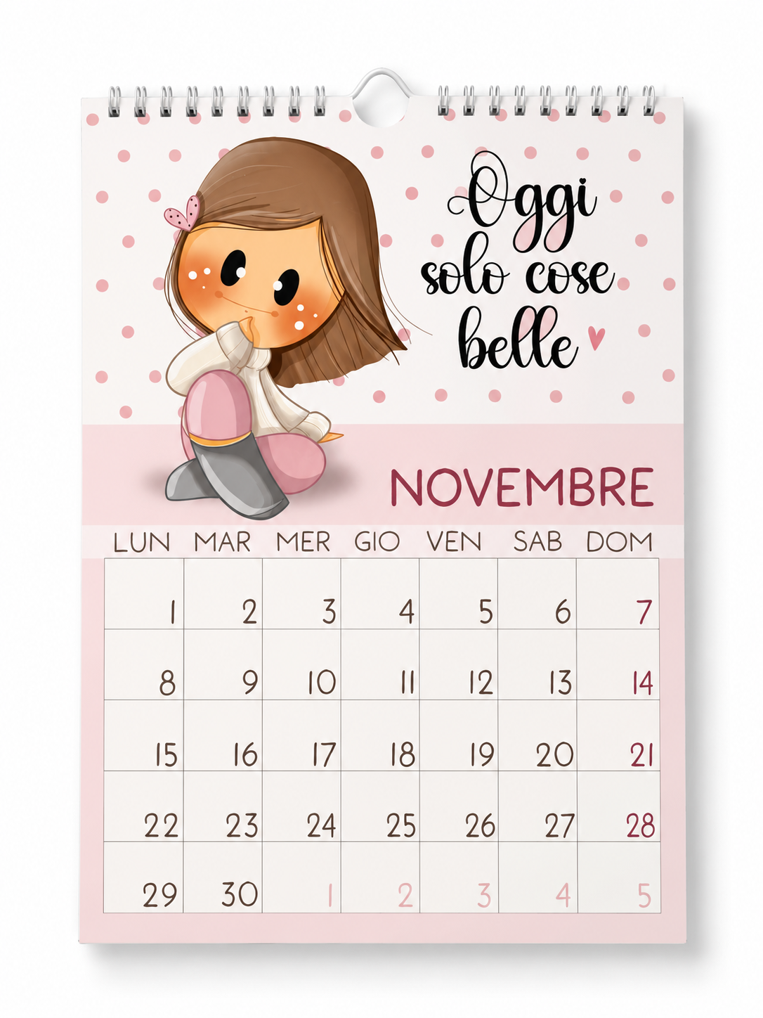 Calendario delle Bubine 2027