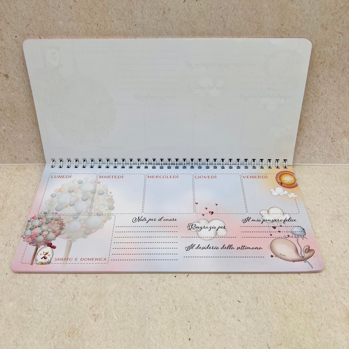 Planner settimanale Debora Bee