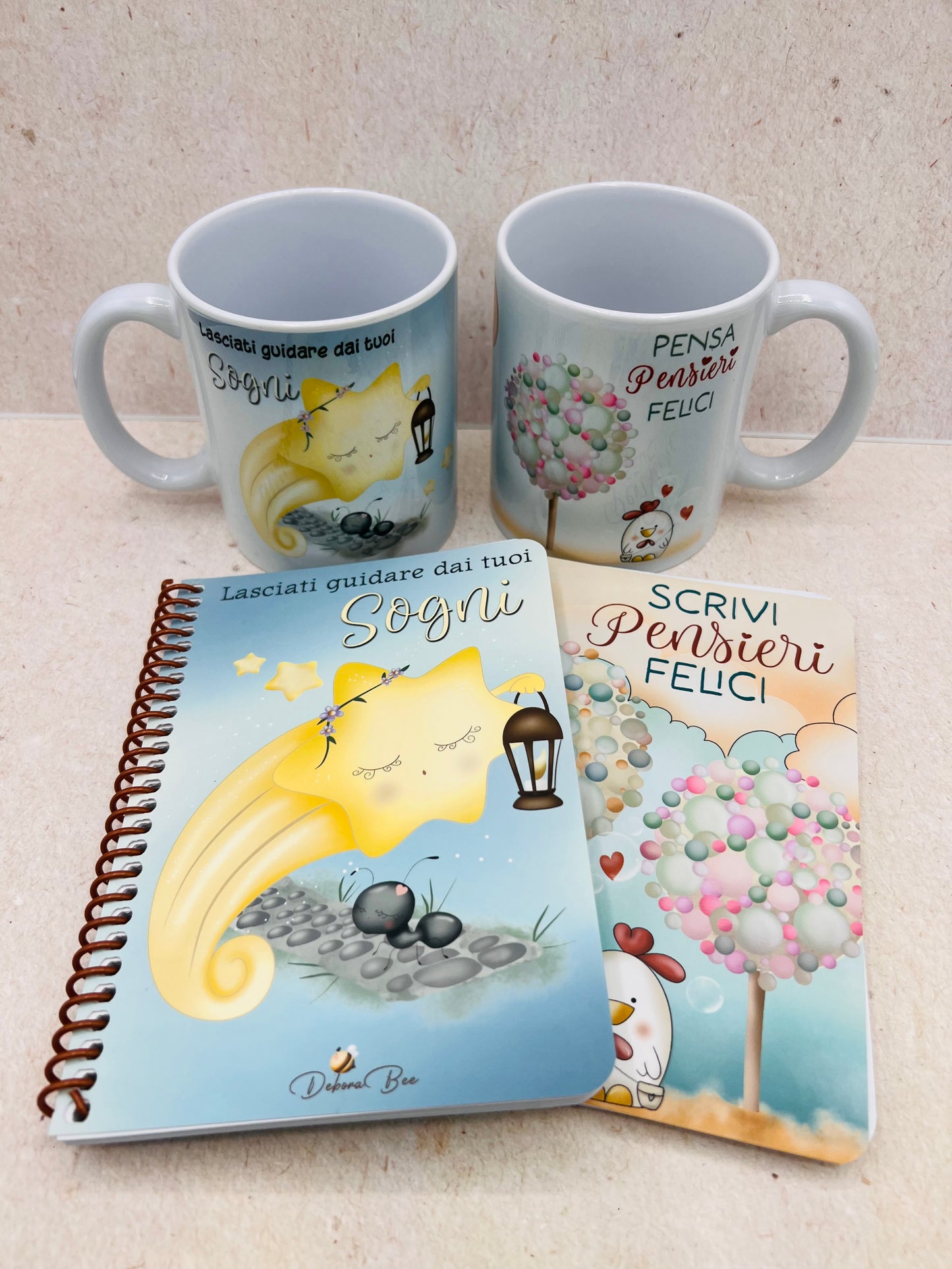 Notebook con spirale Debora Bee